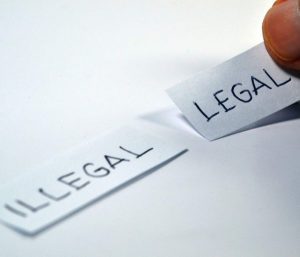 legal vs. illegal